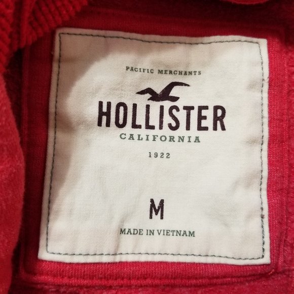 Hollister hoodie Medium 1922 Surf Association Southern Cali palm tree pullover - Picture 12 of 13